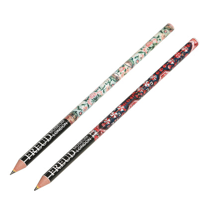 Sigmund Freud Rug and Anna Freud Cupboard Pattern pencils