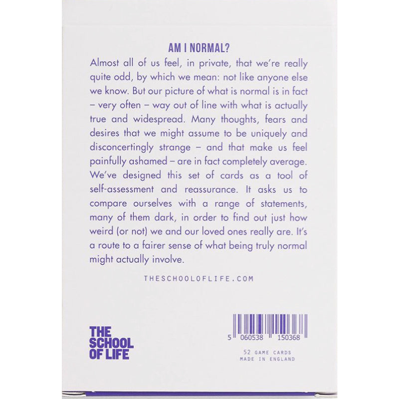 Am I Normal Study Am I Normal? - Card Game – Freud Museum Shop