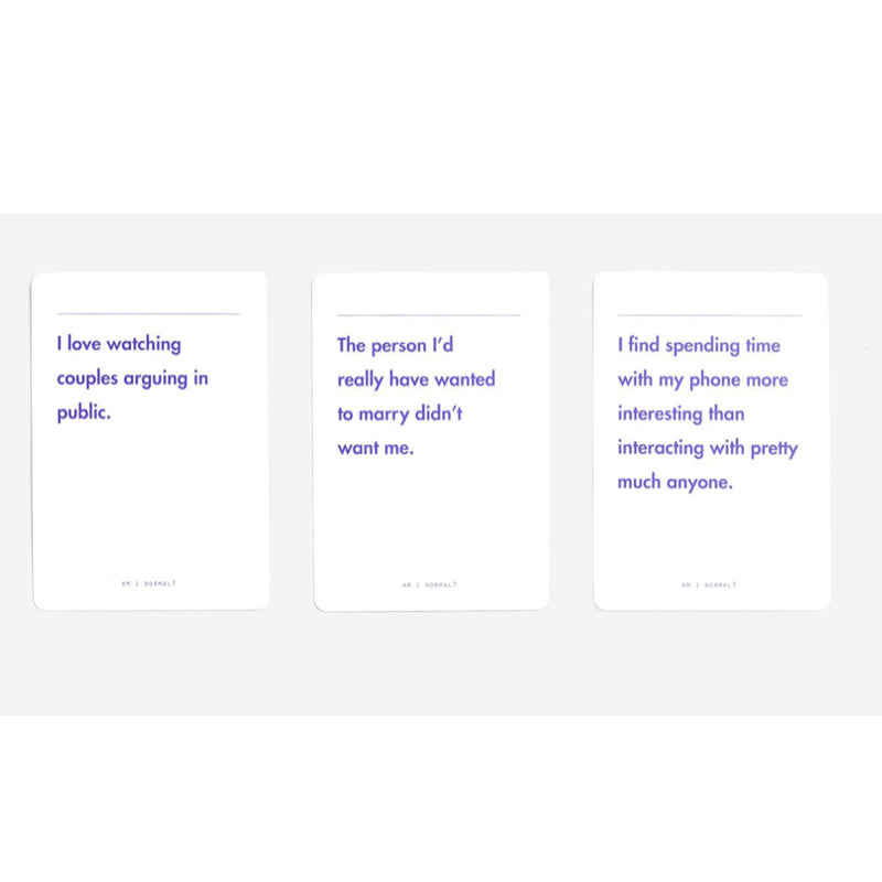 Am I Normal? - Card Game