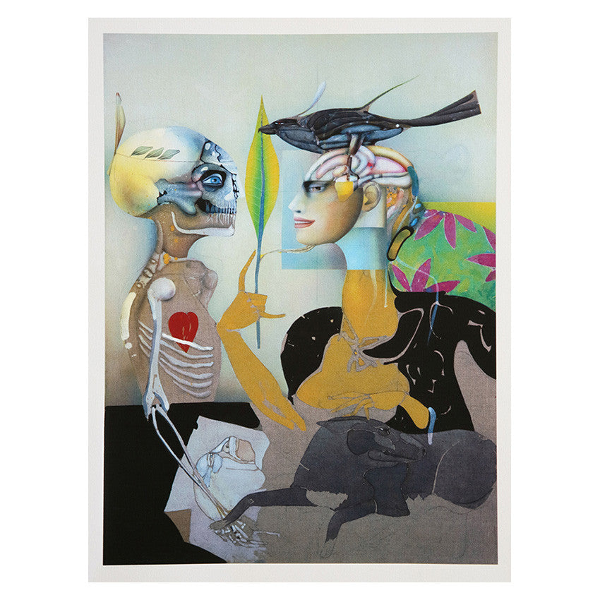 Limited Edition Signed Print Freud Museum, Paul Wunderlich 1996