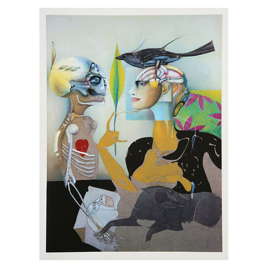 Limited Edition Signed Print Freud Museum, Paul Wunderlich 1996