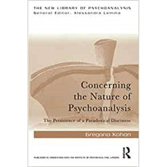 Concerning the Nature of Psychoanalysis