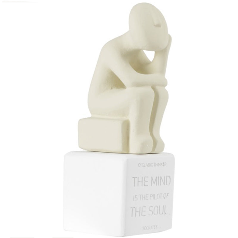 Cycladic Thinker Ceramic Figurine – Freud Museum Shop