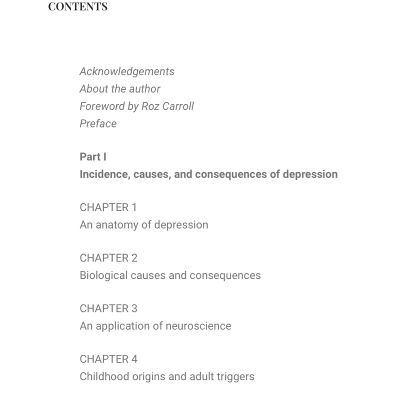 Depression: An Introduction Author: Barbara Dowds