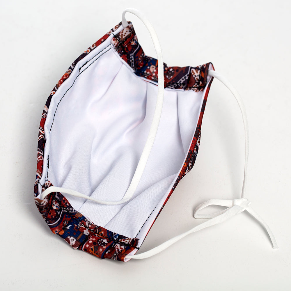 Face Mask with Freud's Rug Pattern