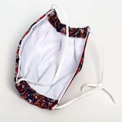 Face Mask with Freud's Rug Pattern
