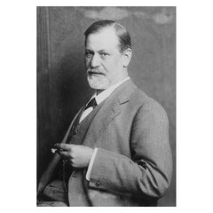 Print, Portrait of Freud 1914