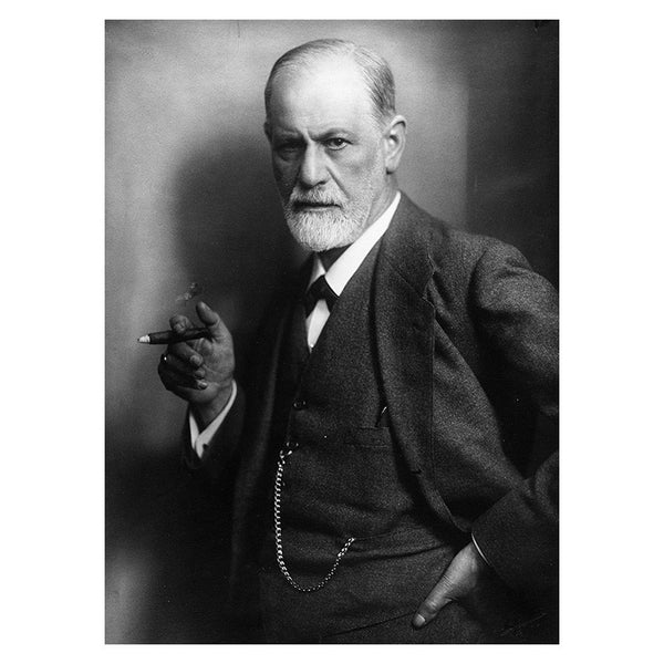 Freud with Cigar 2 (print)