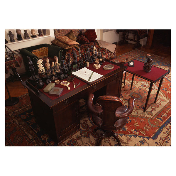 Aerial View of Freud's Desk (print)