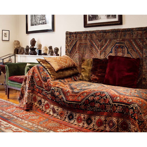 Diagonal view of Freud's Couch (print)