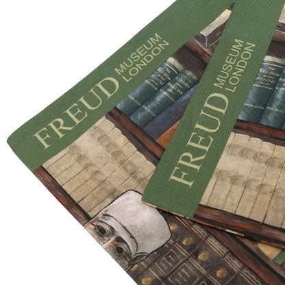 Freud's Library Tote Bag - based on artwork by Portia Graves
