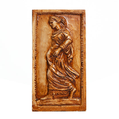 Gradiva - Plaster-cast Replica of Freud's Relief by Martha Todd