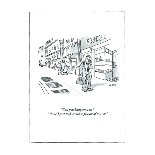 Hang on a Sec Greeting card