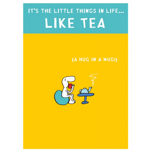 It's the little things in life (greeting card)