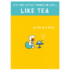 It's the little things in life - Harold's Planet greeting card