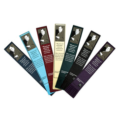 Leather Bookmarks with Freud's Quote 