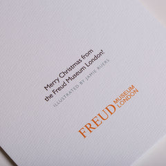Merry Christmas from the Freud Museum London (greeting card)