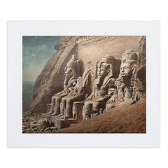 The Rock Temple of Abu Simbel (print)
