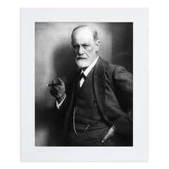 Freud with Cigar 2 (print)