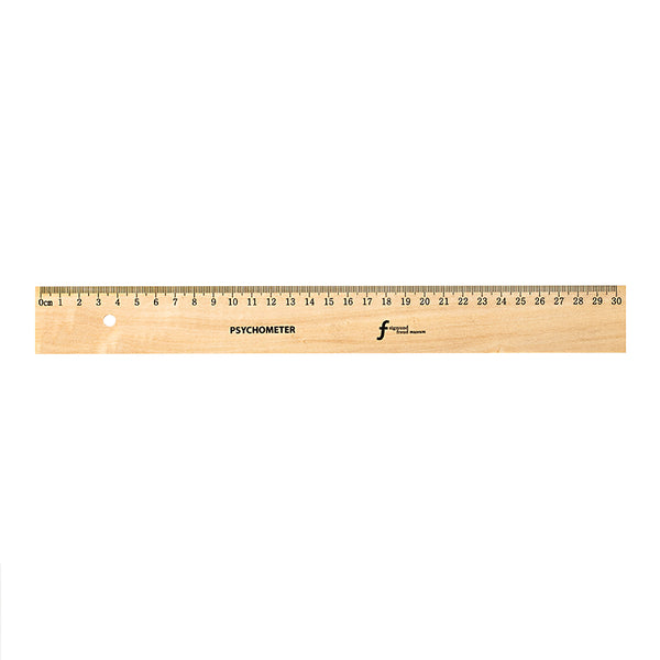 Pscychometer Wooden Ruler