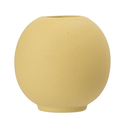 Yellow Stoneware Vase