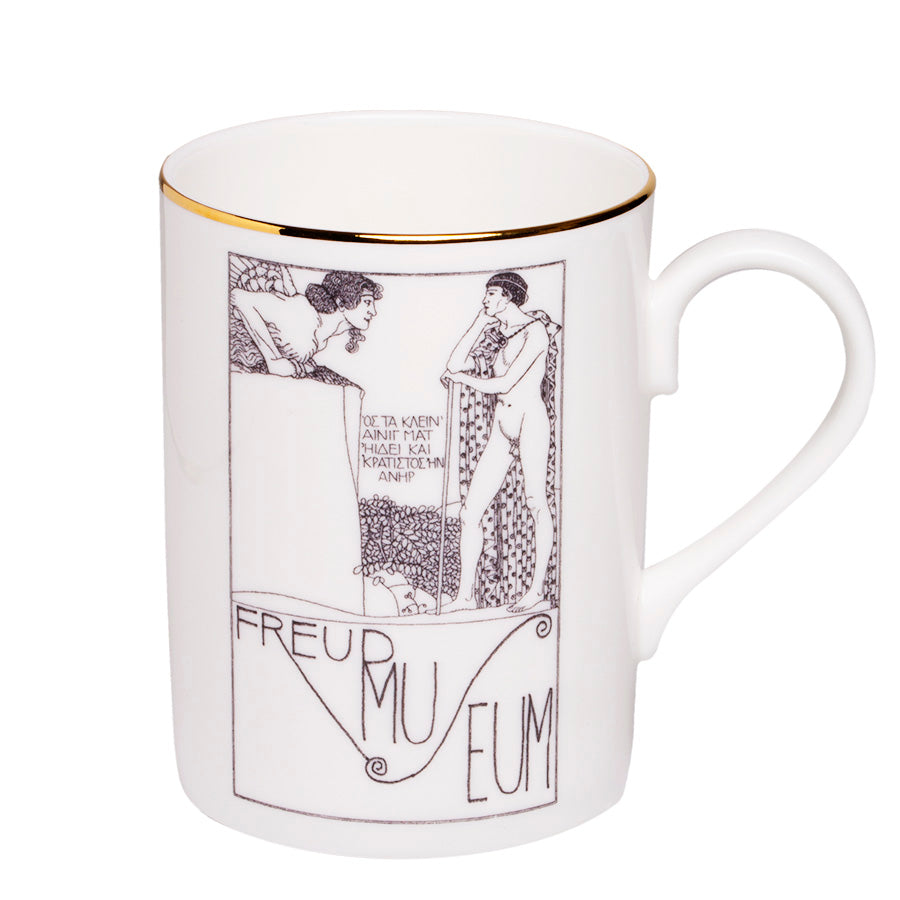 Sphinx and Oedipus Mug