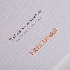 The Freud Museum in the Snow (greeting card)