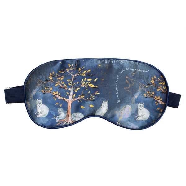 Wolf Man Sleep Mask - based on artwork by Portia Graves