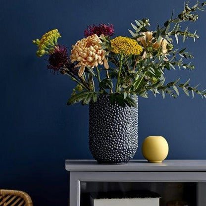 Round Stoneware Vase