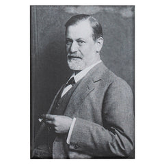 Sigmund Freud portrait fridge magnet