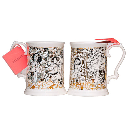 Peter's Naked Ladies Tankard