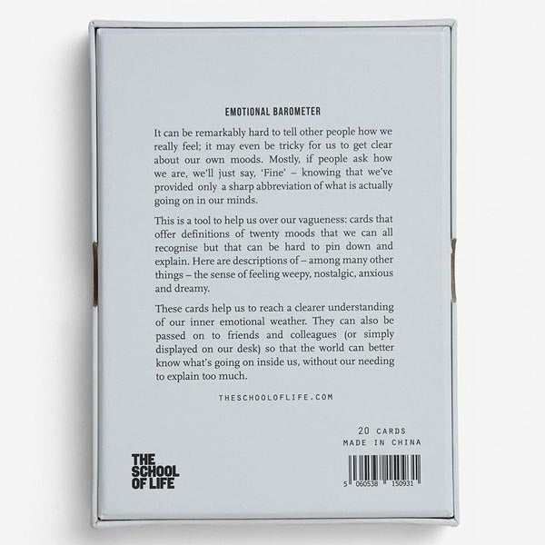Emotional Barometer card game