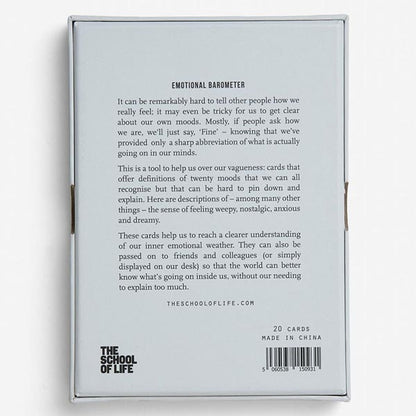 Emotional Barometer card game