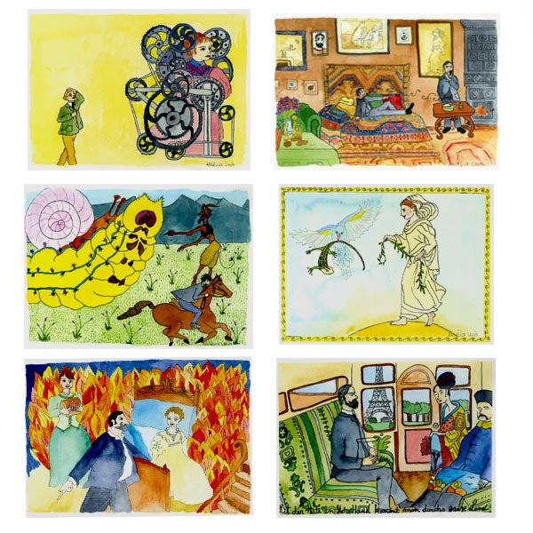 Freudian Dreams Postcard Sets - Angélica Lavín