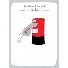 Thinking you you harold's planet greeting card