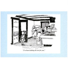 little bo peep and her sheep "I've been looking all over for you" Punch magazine greeting card