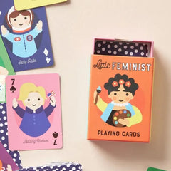 Little Feminist Playing Cards by Lydia Ortiz