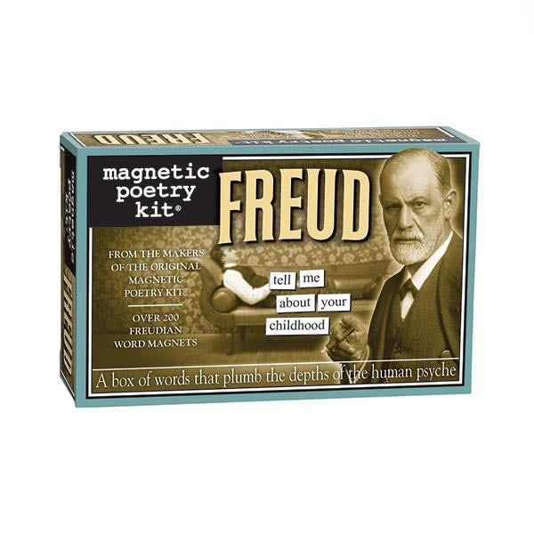 Encommium Stærk vind Udveksle Freud Magnetic Poetry Kit – Freud Museum Shop