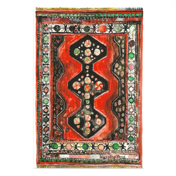 Rug - Print by Huiping Yang
