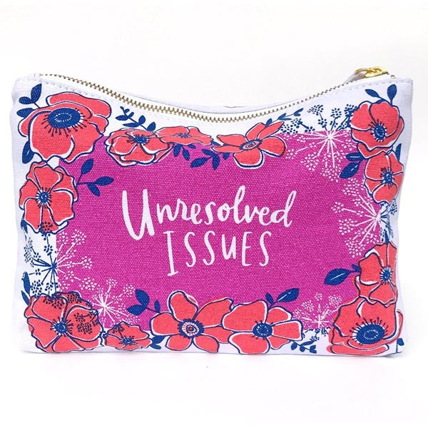 Unresolved Issues Canvas Pouch